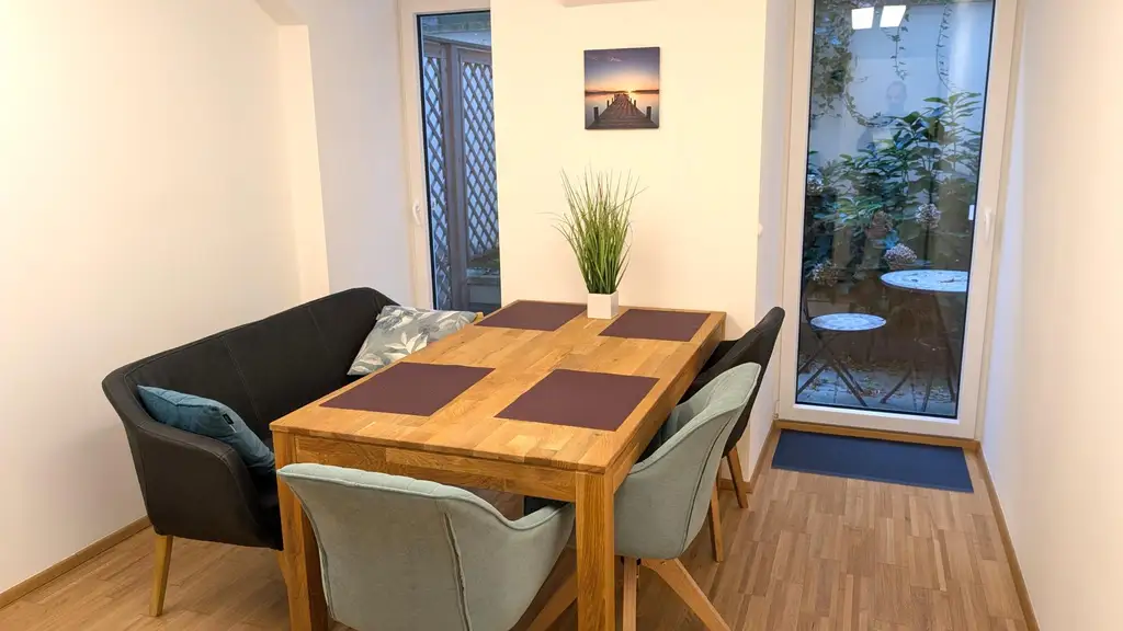 Büroraum mit Terrassenausgang in Bürogemeinschaft beim Aumannplatz