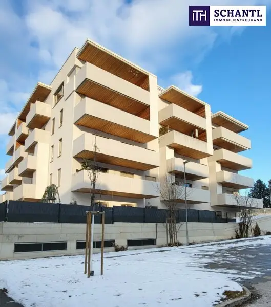 RIESIGE DACHTERRASSE + HOCHWERTIGE AUSSTATTUNG + SÜD/WEST Ausrichtung + Tiefgarage! Nur 7 Min. von Graz entfernt!