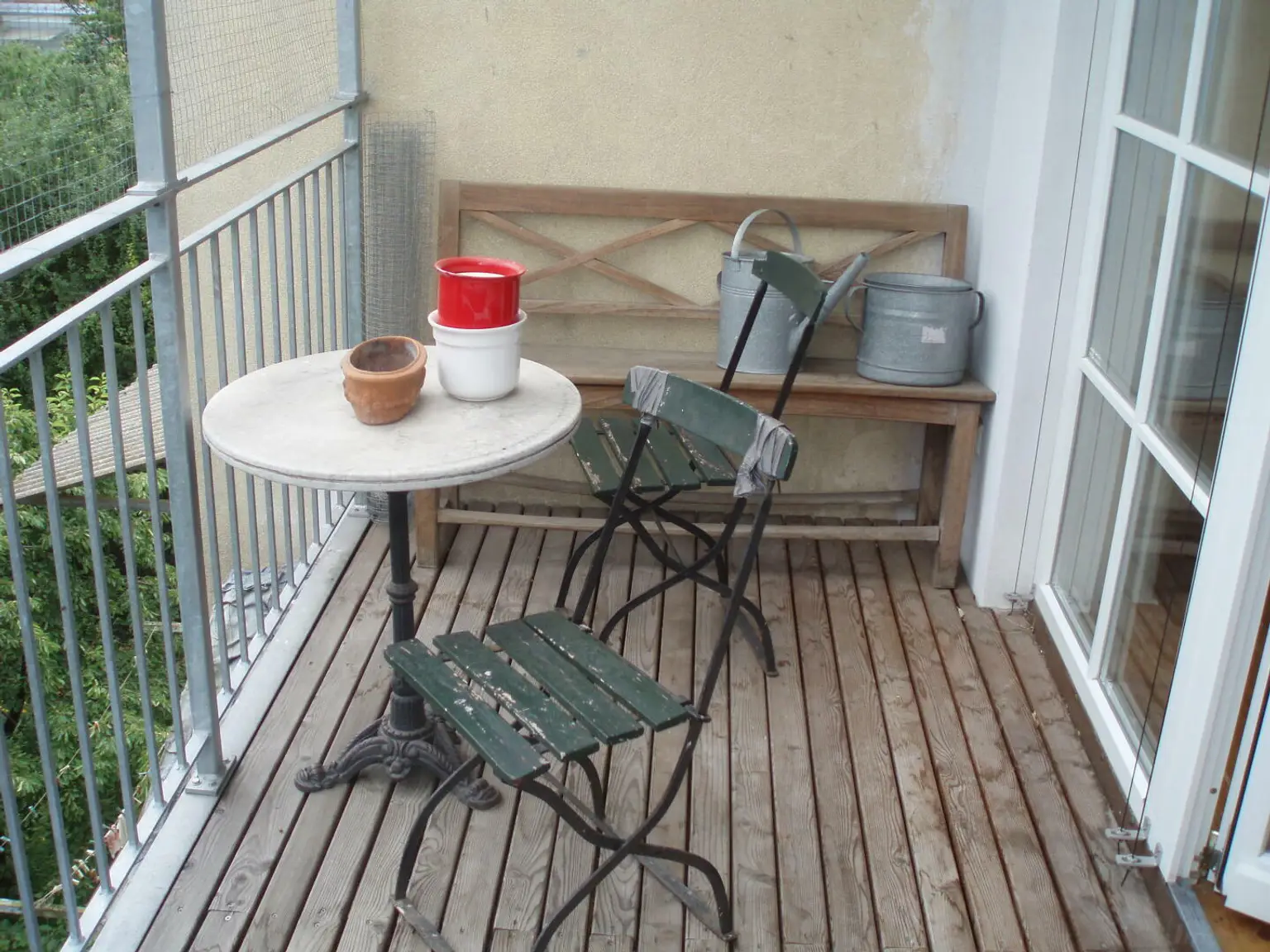 Balkon vom Wohnzimmer