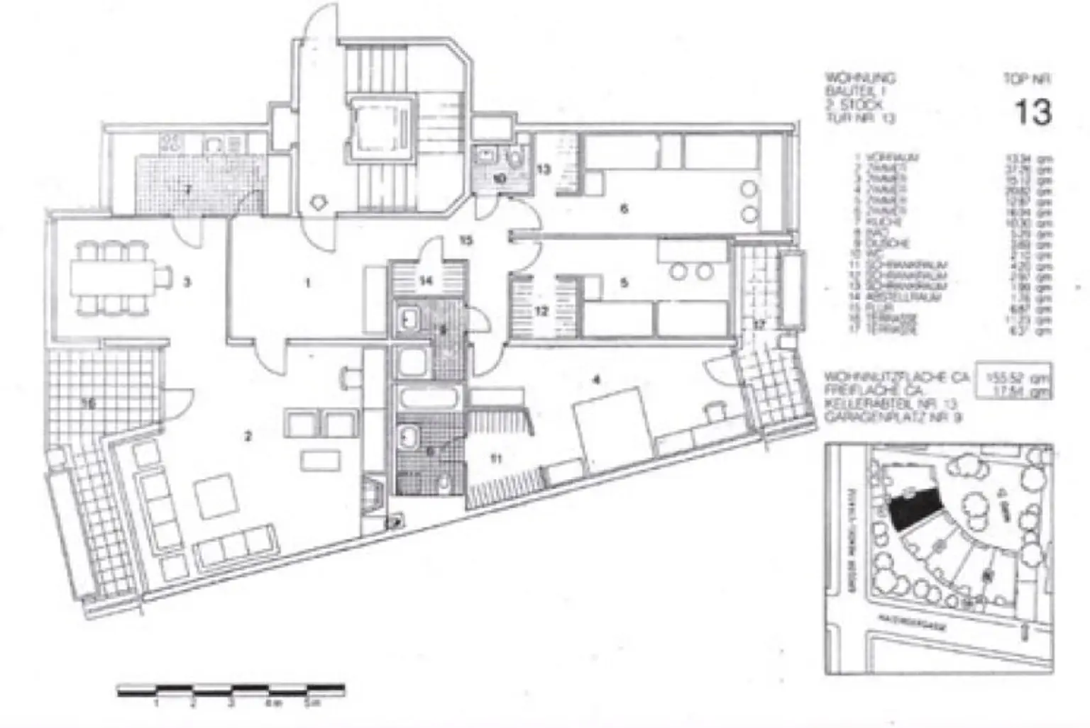 Plan Wohnung + Stellplatz