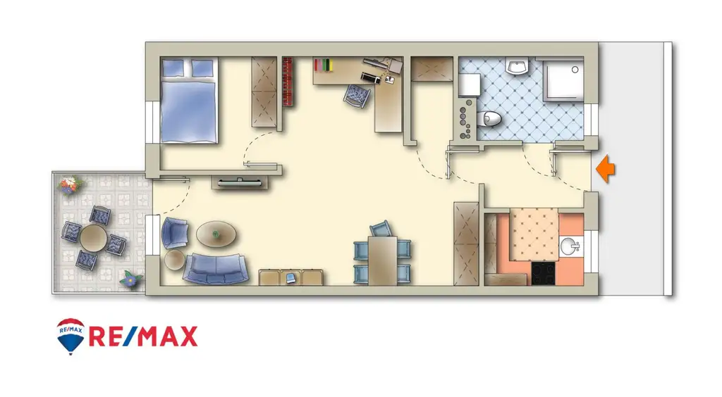 Neuwertige 2-Zimmer-Wohnung mit Balkon, Lift und Tiefgaragenplatz in Weiz!