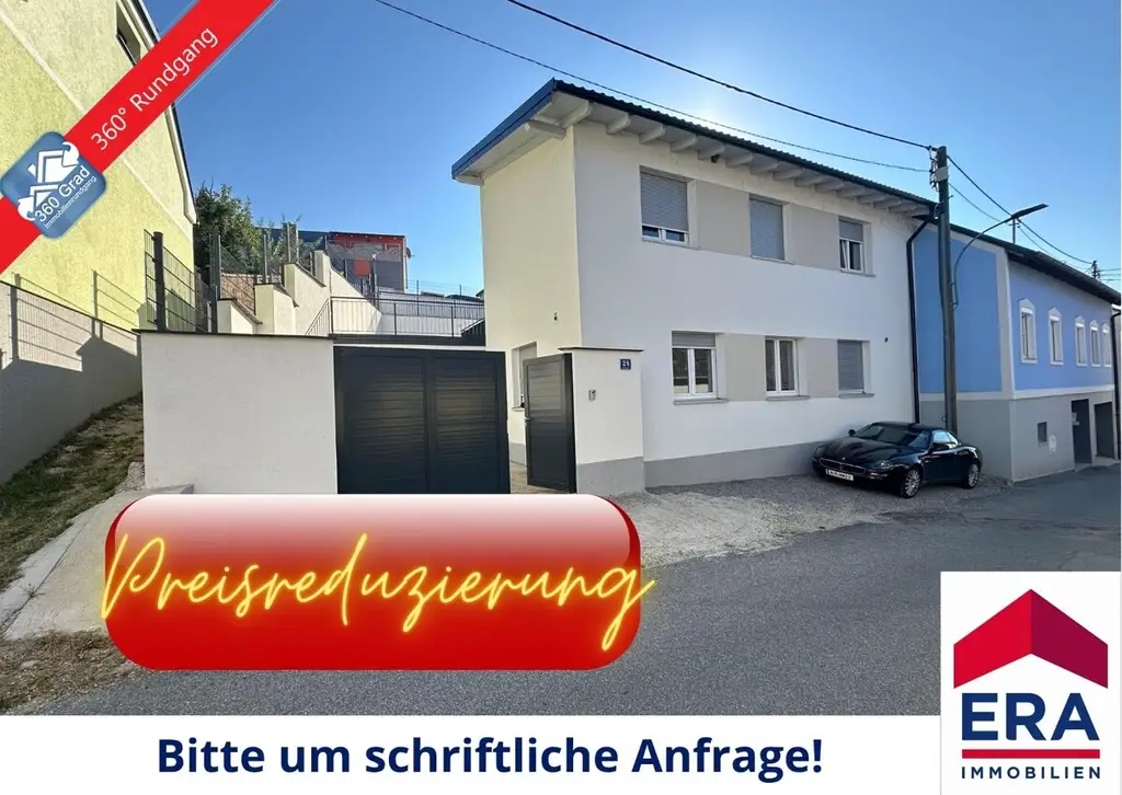 PREISREDUZIERUNG: Wilfersdorf - Neubau - Erstbezug
Modernes Zweifamilienhaus in ruhiger Zentrumsnähe