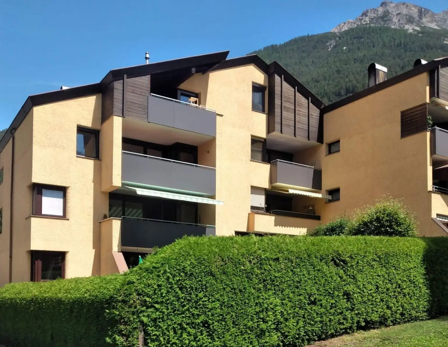 4-Zi.-Wohnung mit Bergblick
