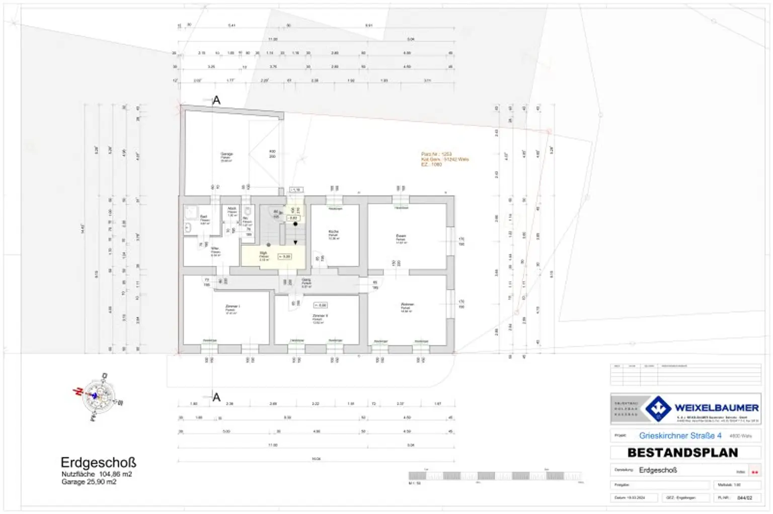 Attraktive Büro/Praxis in Wels: 7 Zimmer, Terrasse, Garage & Stellplätze! Ideal für Profis!