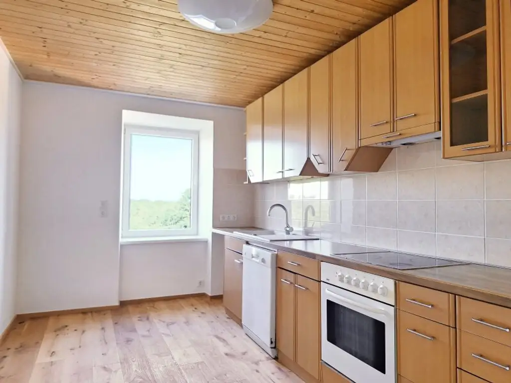 Eine helle Wohnung im Grünen!