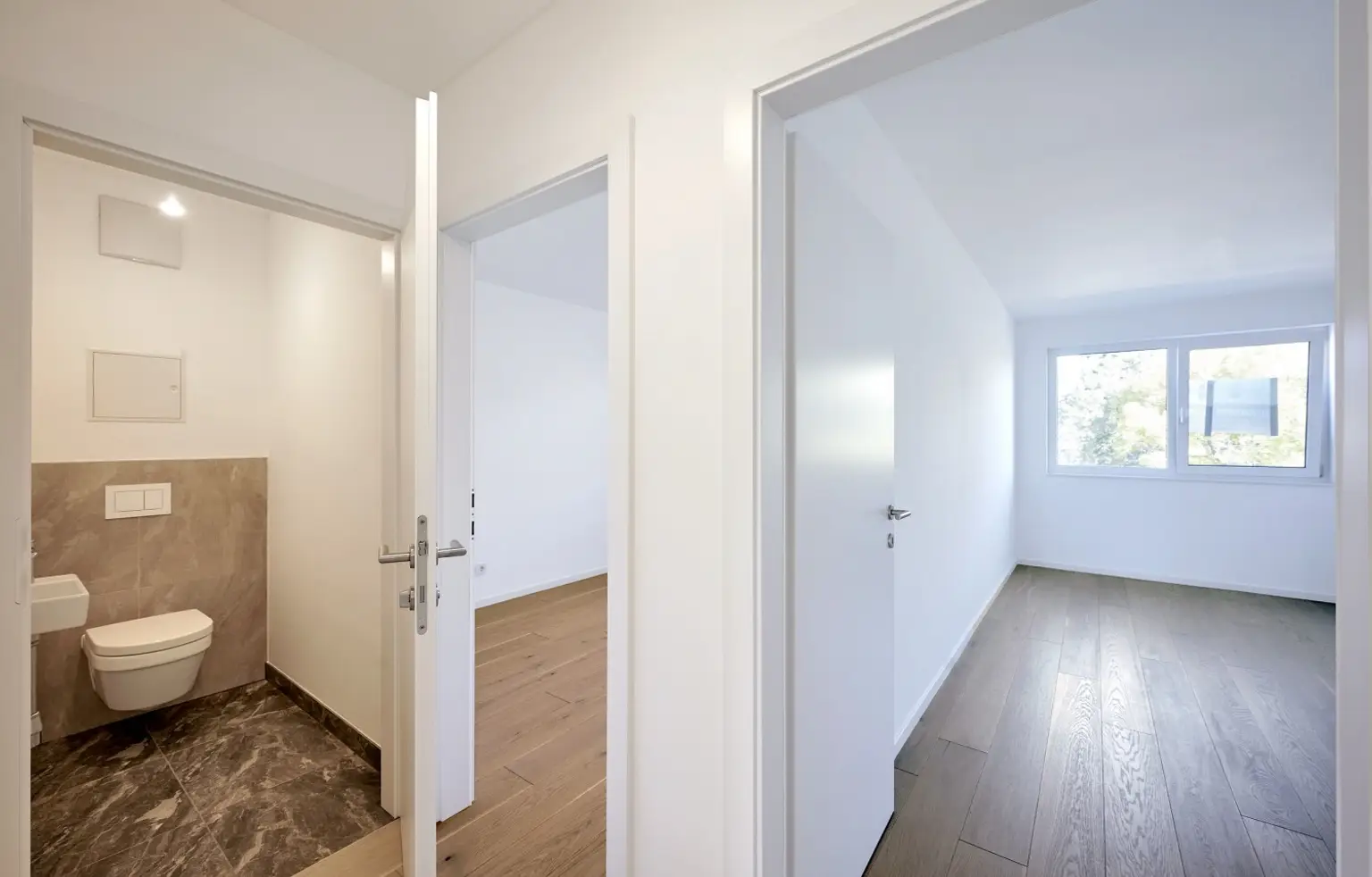 Naturnah wohnen, stadtnah leben – Ihre 3-Zimmer-Loggiawohnung 
mit Wohlfühlfaktor! ERSTBEZUG!