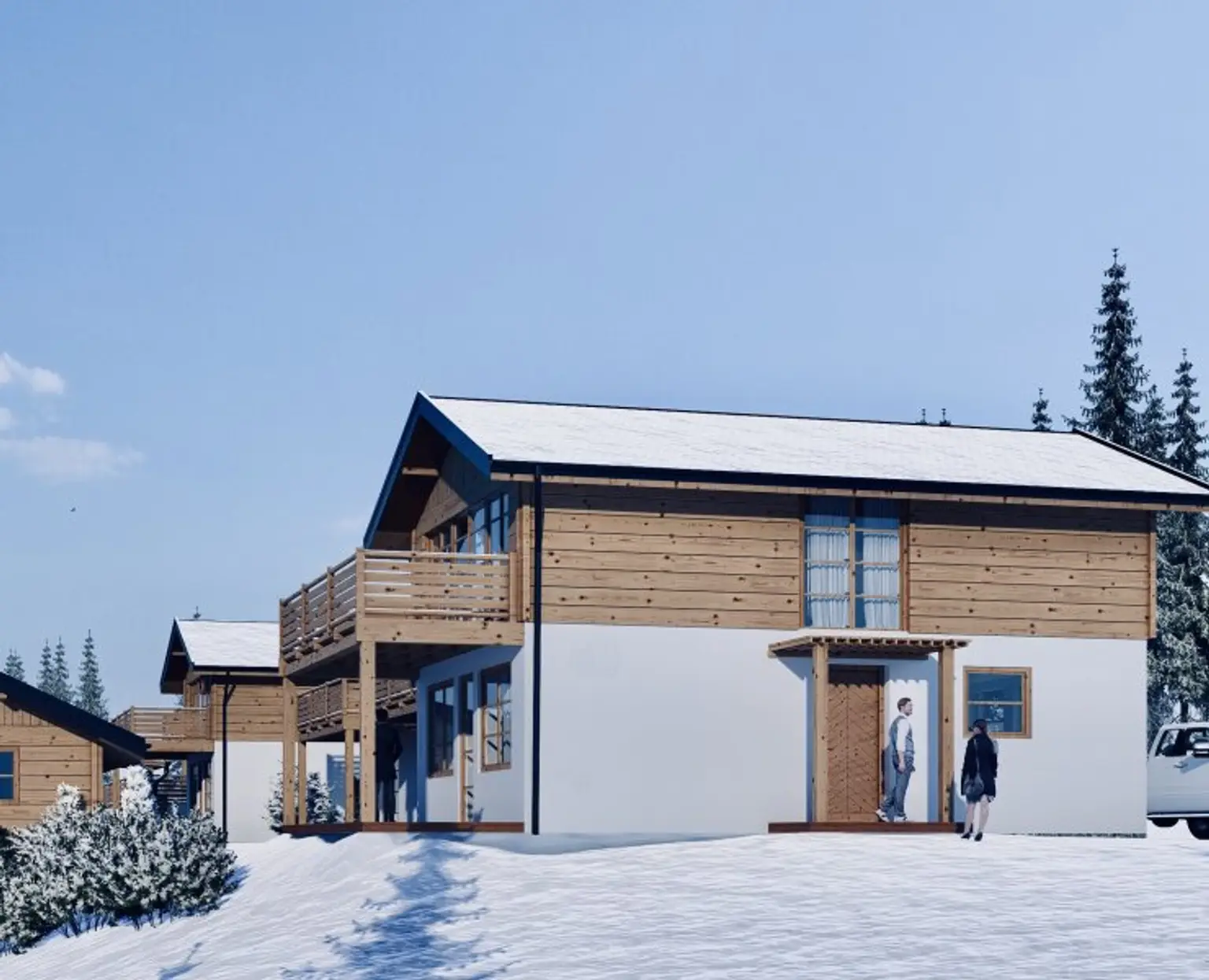 FERIENIMMOBILIE / Kärnten - Hochrindl! Traumhafte Chalets mit herrlichem Blick über das Kärntner Land.