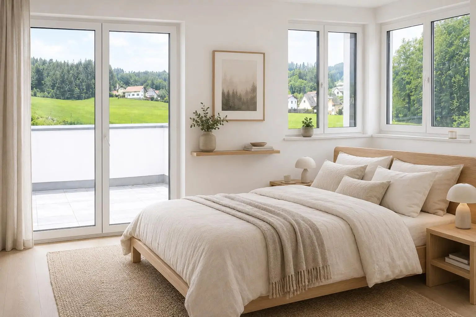 Einrichtungsbeispiel Schlafzimmer