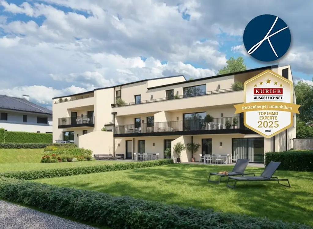 Lichtdurchfluteter Gartentraum mit 7 Terrassentüren (Top 4) - Neubauprojekt am Kremser Steindl