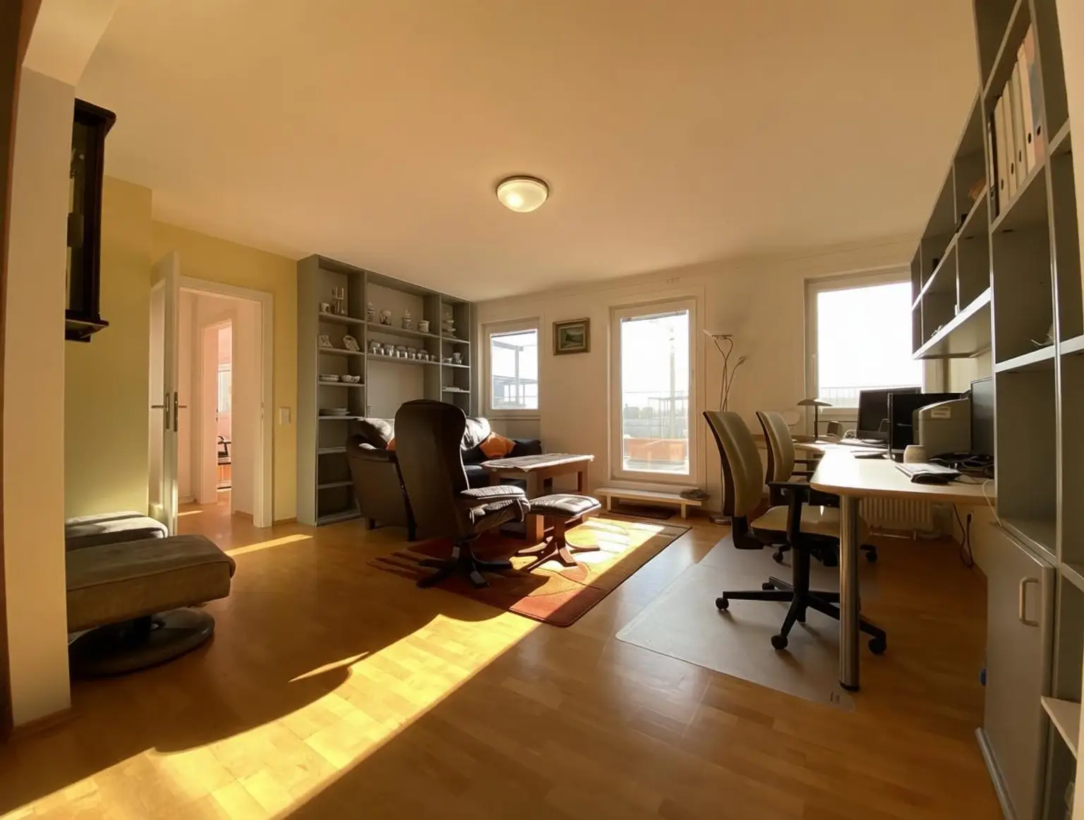 DG-Wohnung mit 2 Terrassen auf Wohnebene und phänomenalem Fernblick über Wien