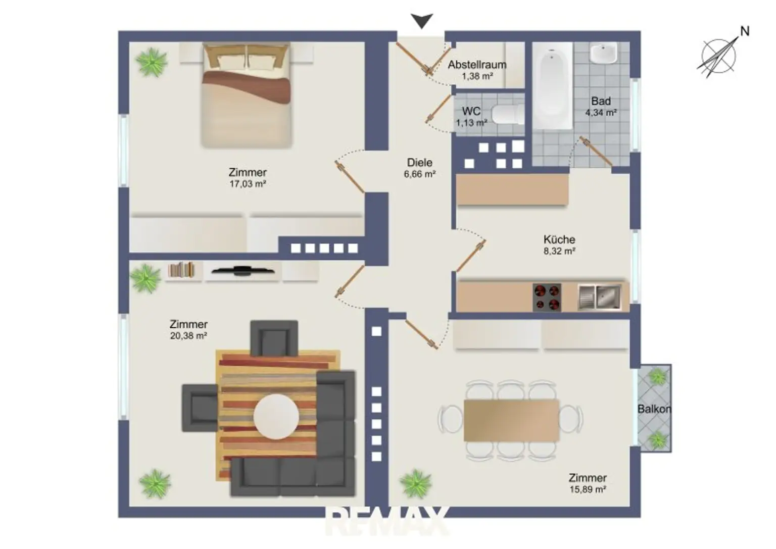 Grundrissplan
