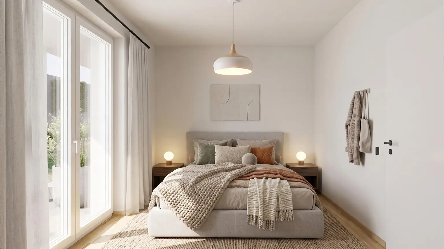 Schlafzimmer Visualisierung