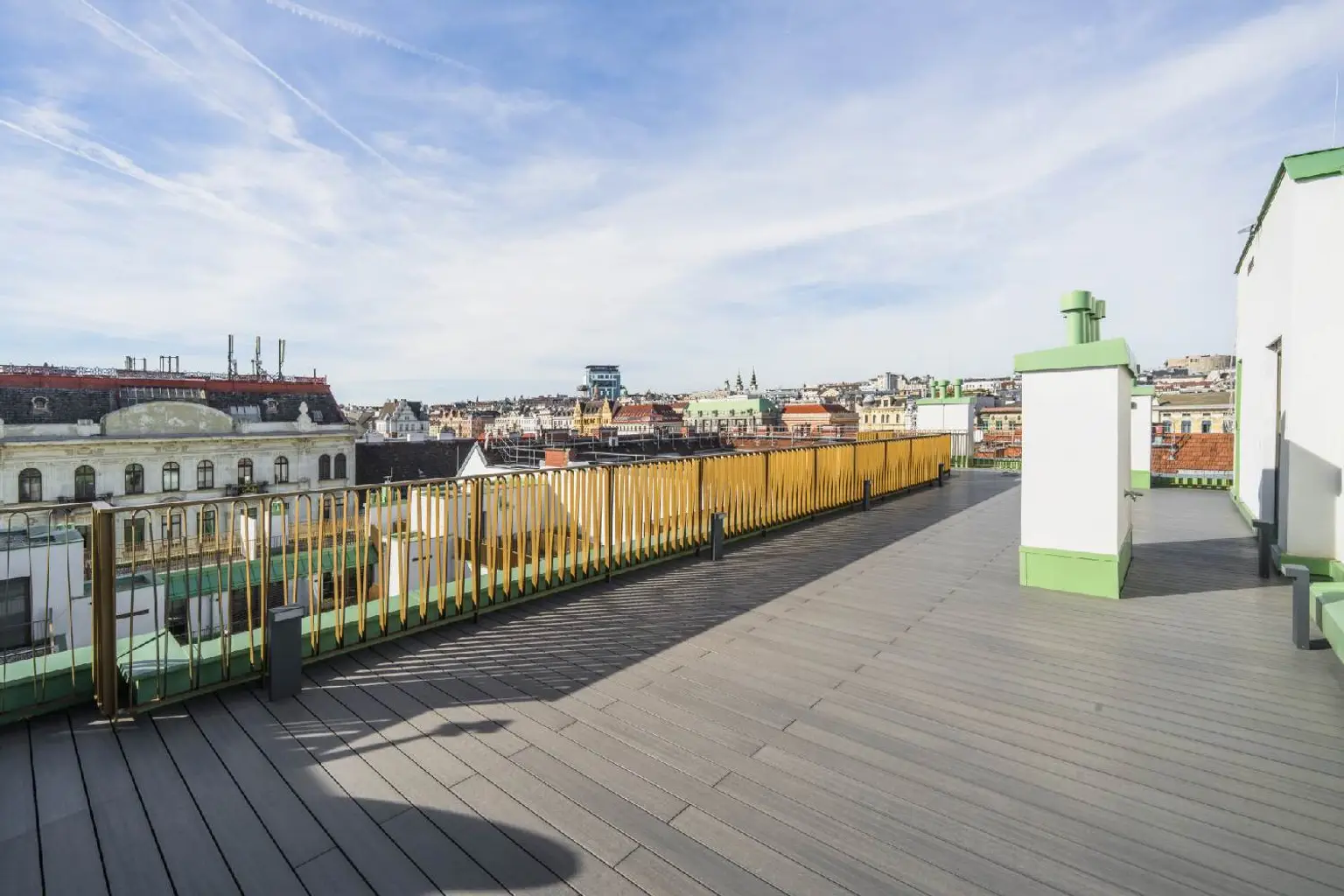 Top-Penthouse am Naschmarkt mit spektakulärer Dachterrasse und atemberaubendem Blick über Wien