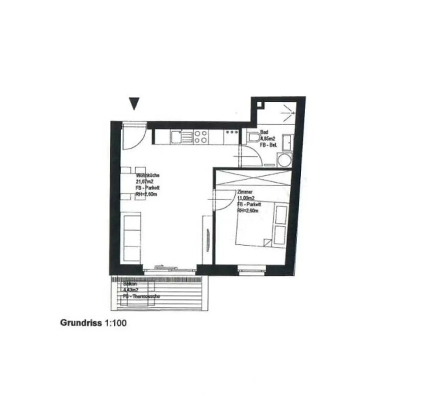 Erstbezug! Moderne, vollmöblierte 2-Zimmer-Wohnung mit Balkon, Top-Infrastruktur & hellen Räumen in 1210 Wien