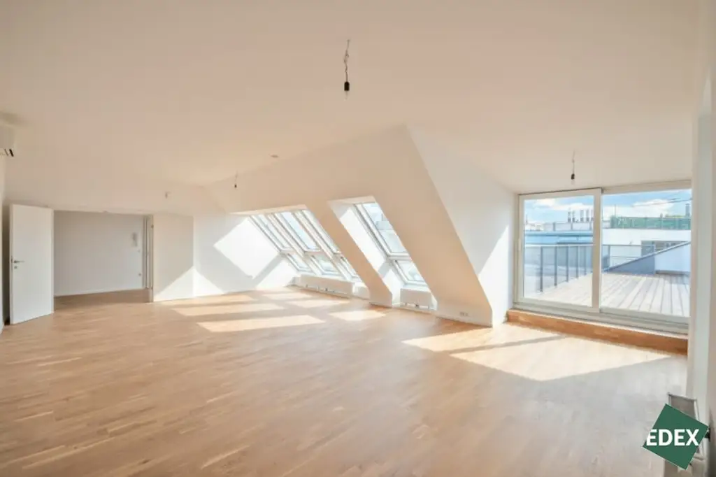 Klimatisierte 4-Zimmer-Wohnung mit Terrasse nahe der Wiener Innenstadt (optional mit PKW-Stellplatz)