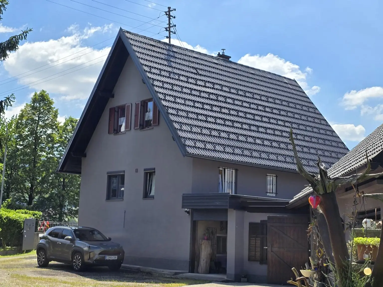 Haus von vorne