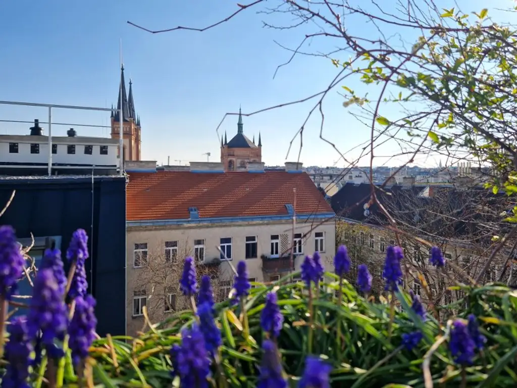 Willkommen auf der Sonnenseite! Ihre neue Wohlfühloase mit sonniger Dachterrasse und wunderbarer Aussicht im Herzen der Josefstadt