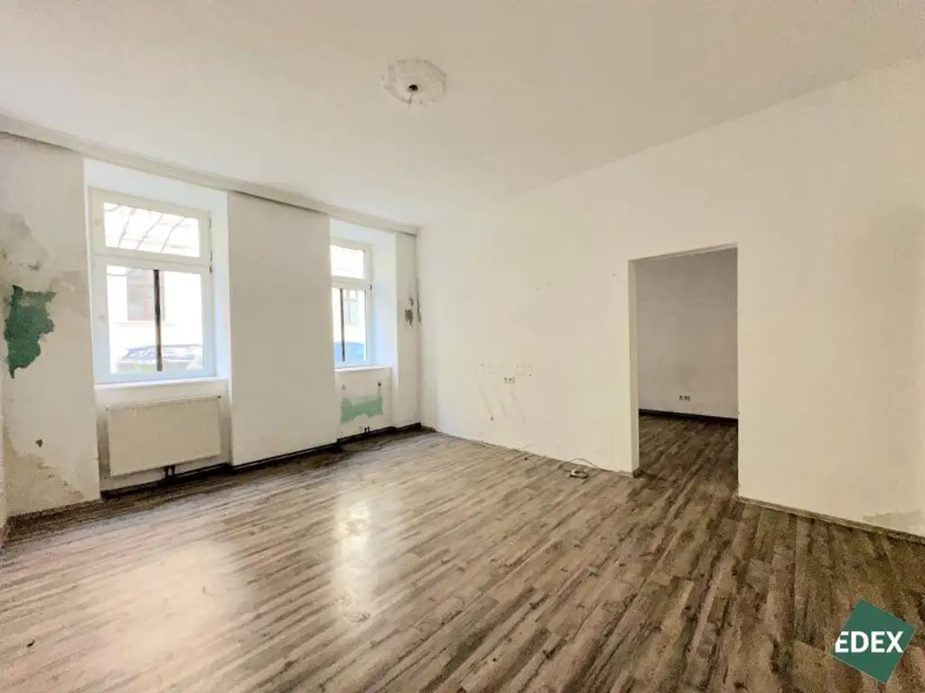 Anlegerobjekt nahe Augarten – 3-Zimmer-Altbau mit Entwicklungspotenzial
