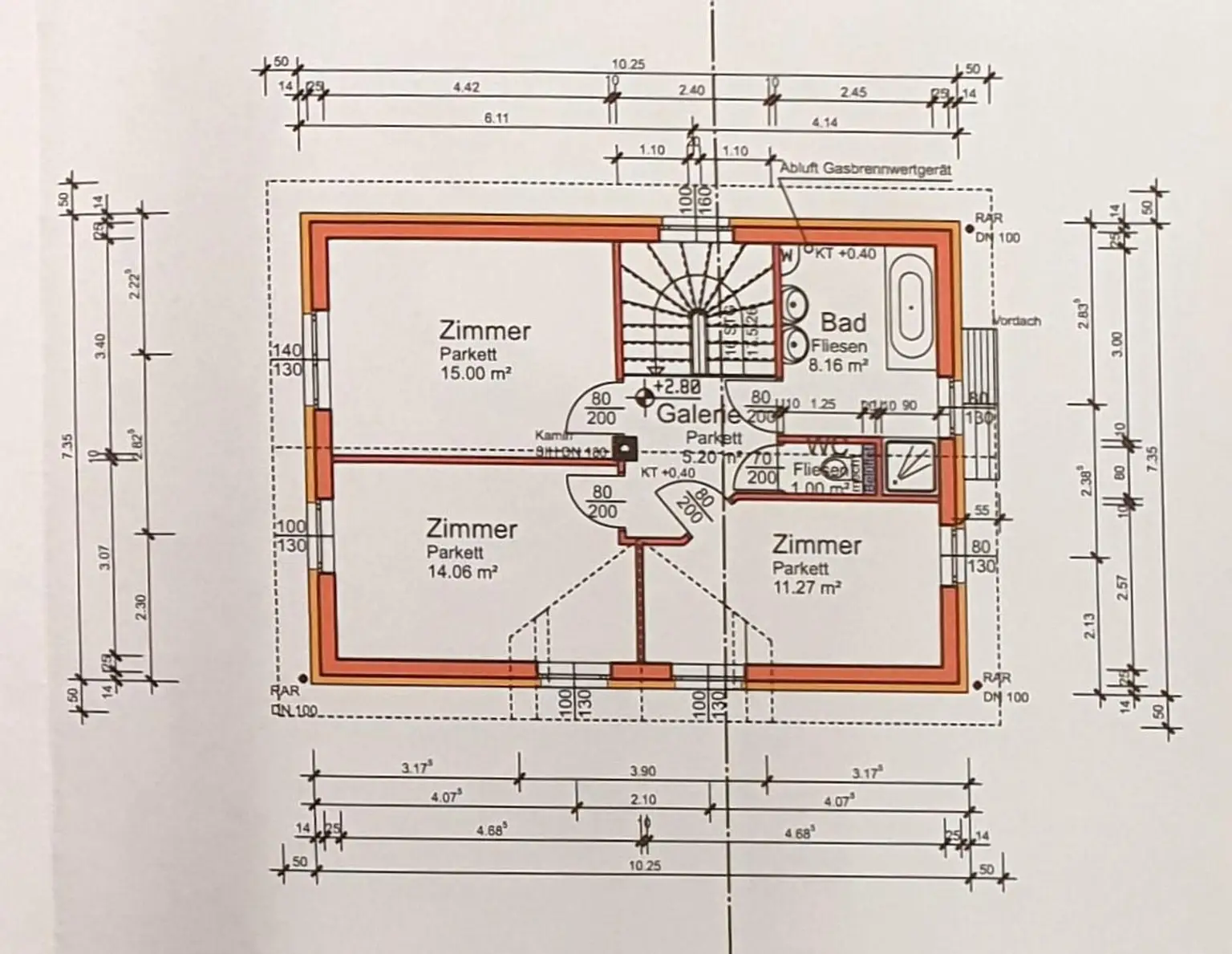Haus nahe U1 und Leopoldau