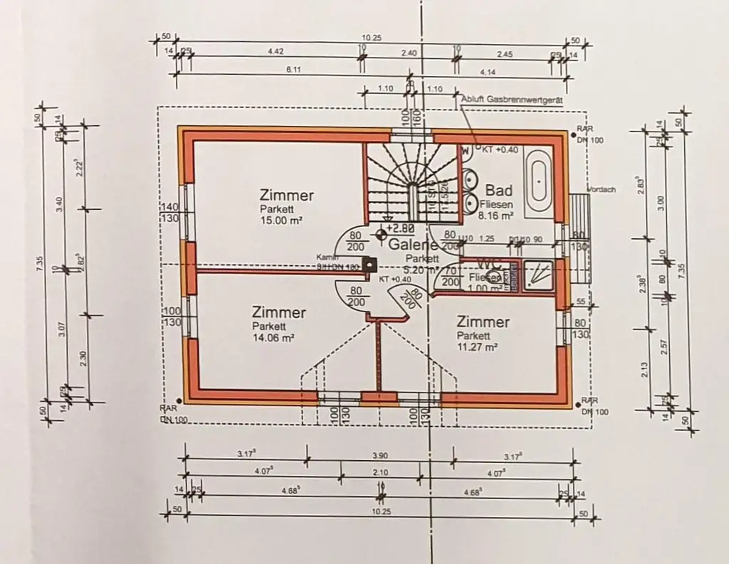 Haus nahe U1 und Leopoldau