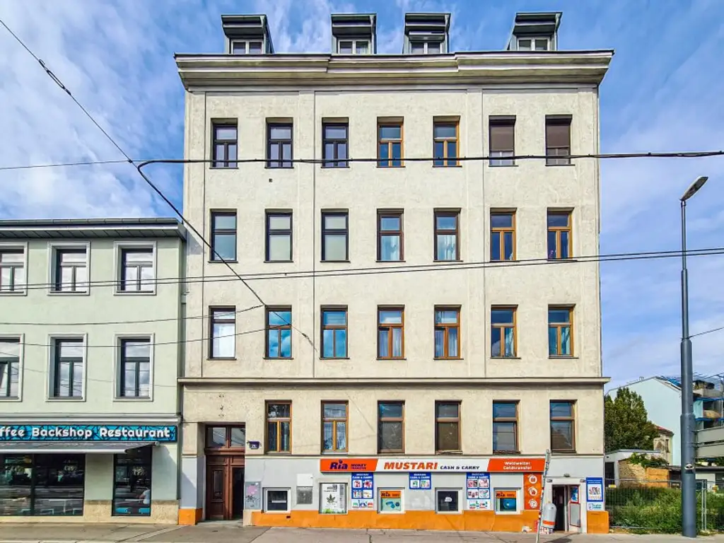 BESTE VERKEHRSANBINDUNG - Sanierungsbedürftiger Altbau