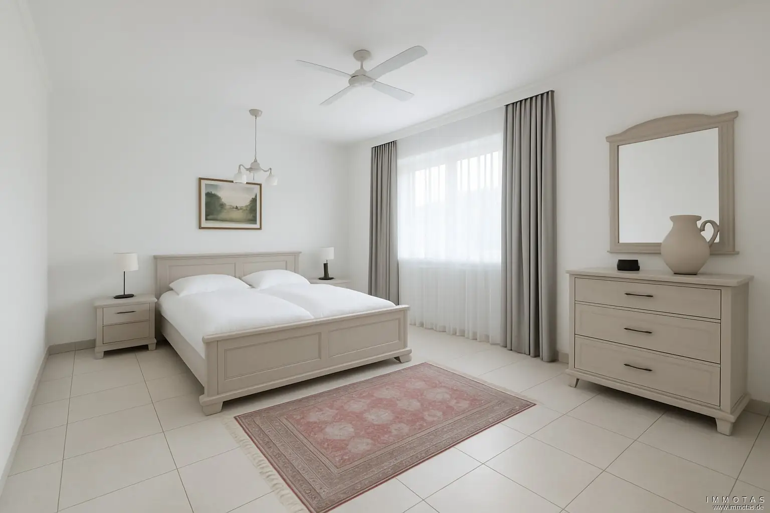 Schlafzimmer DG Visualisierung