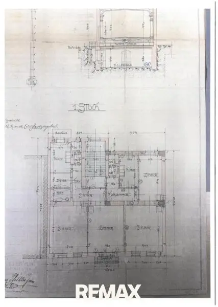 Grundriss 1. Stock