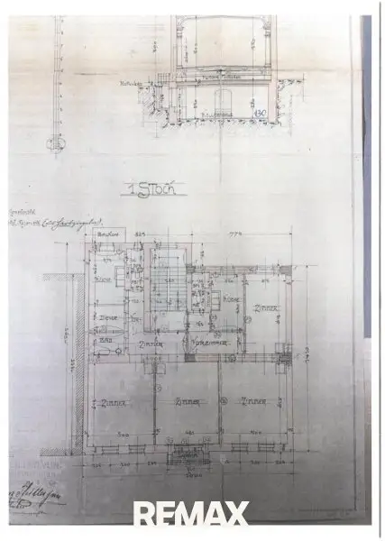 Grundriss 1. Stock
