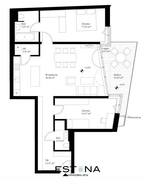 Grundriss Schottenfeldgasse