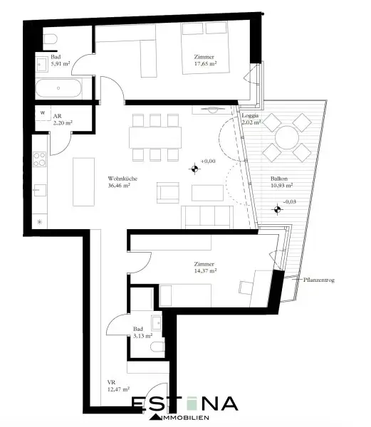 Grundriss Schottenfeldgasse