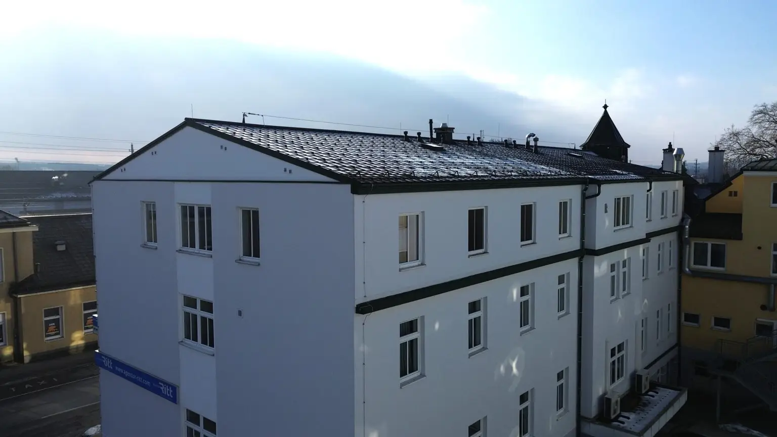 Hinterseite Gebäude