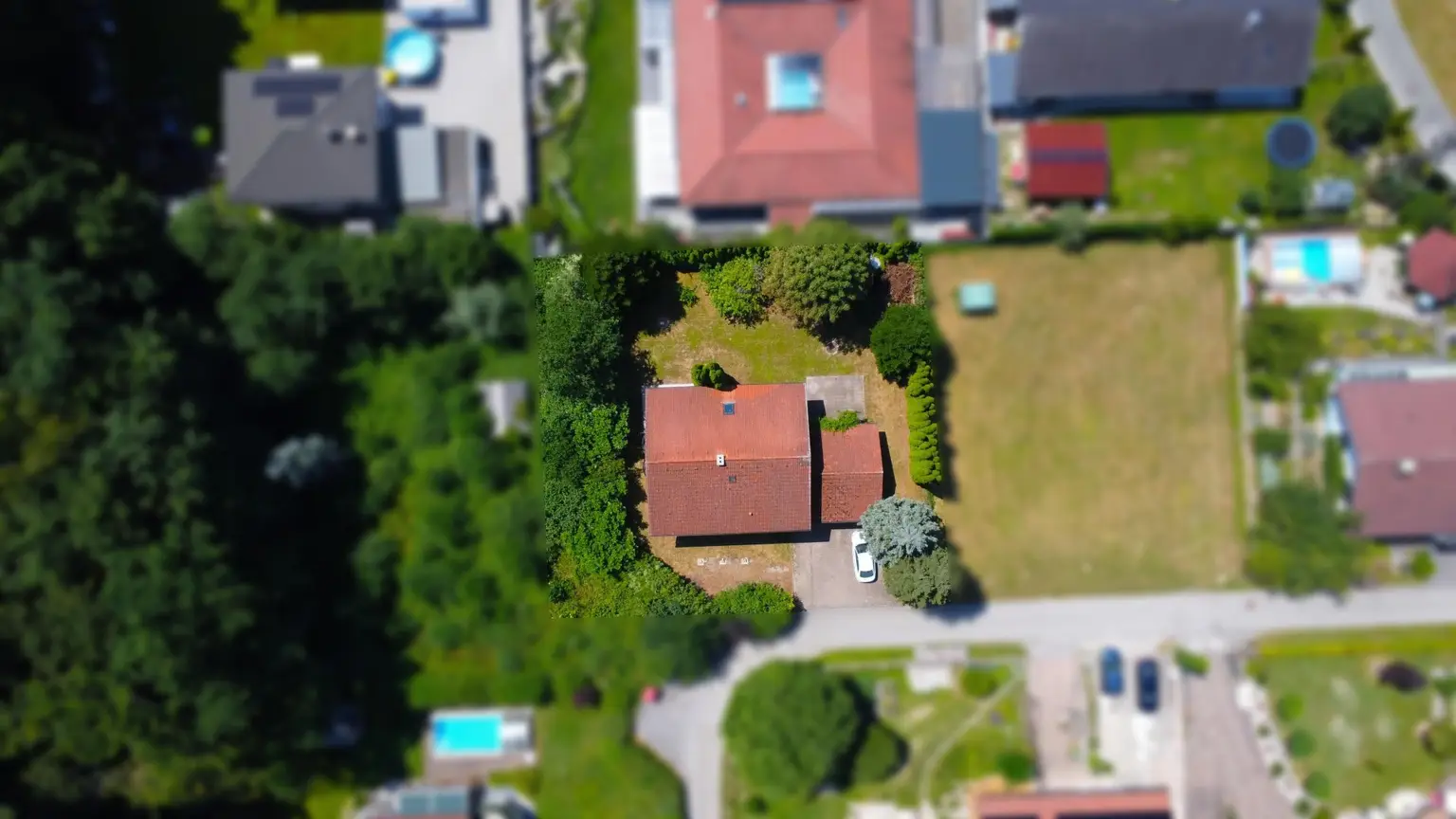 Familienzeit im Grünen