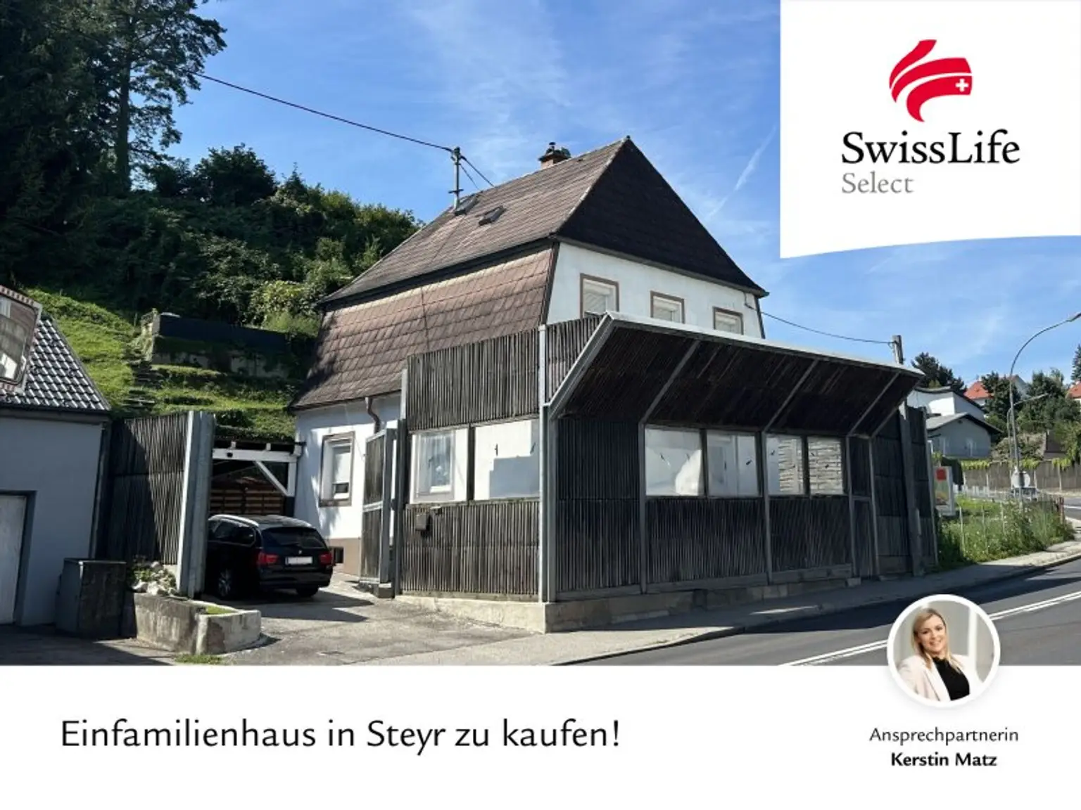 Charmantes, zentral gelegenes Einfamilienhaus in Steyr