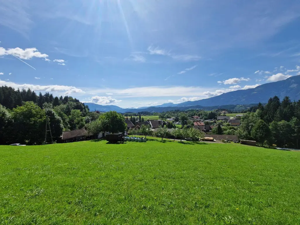 Mein Platz an der Sonne !   Schöne Baugrundstücke in Aussichtlage - oberhalb von Seeboden am Millstättersee - ab € 131.250,-