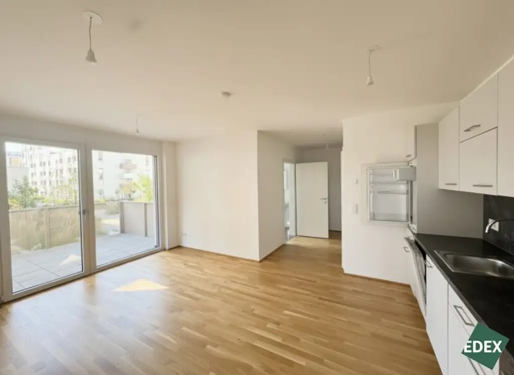 Perfekt für Singles oder Paare: Attraktive 2-Zimmer-Wohnung mit Balkon nahe U1 Rennbahnweg