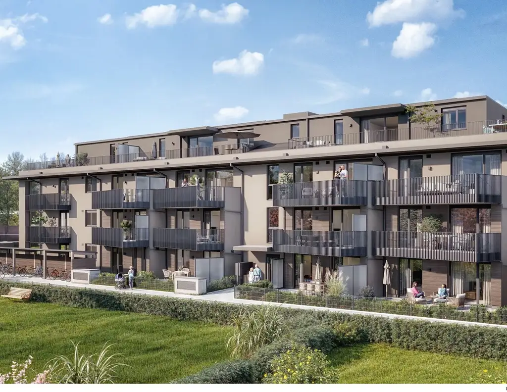 3 Zimmer Wohnung mit sonnigem Balkon in Bürmoos