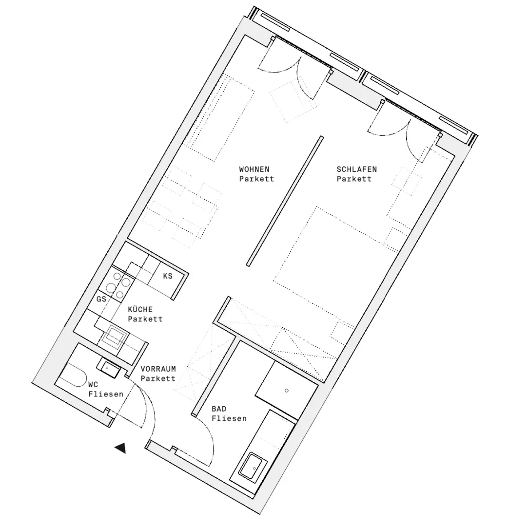 DC-FLATS: High-End-Apartment bei der UNO-City!! ERSTBEZUG!!