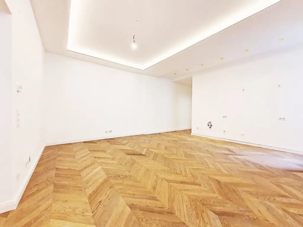 ++NEU++ HIGH-END große 4-Zimmer STILALTBAUWOHNUNG mit zwei Balkonen absolut ruhig und GRÜN-Ausblick!  Luxus Erstbezug, in Prime-Location NÄHE Urania! U-BAHN & CAT +++