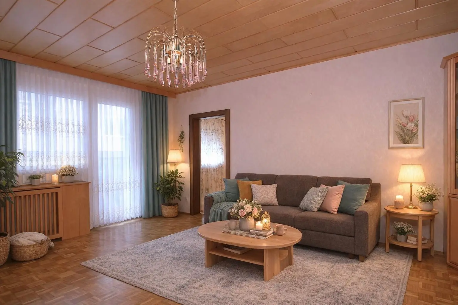 Wohnzimmer, Einrichtungsbeispiel