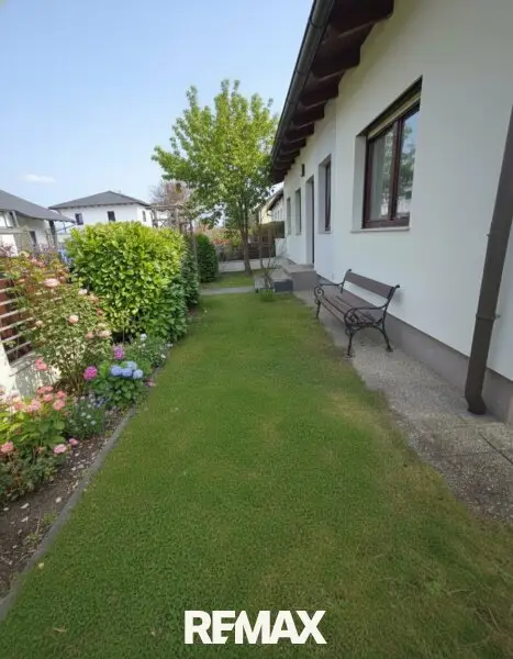 Vorgarten, nordseitig