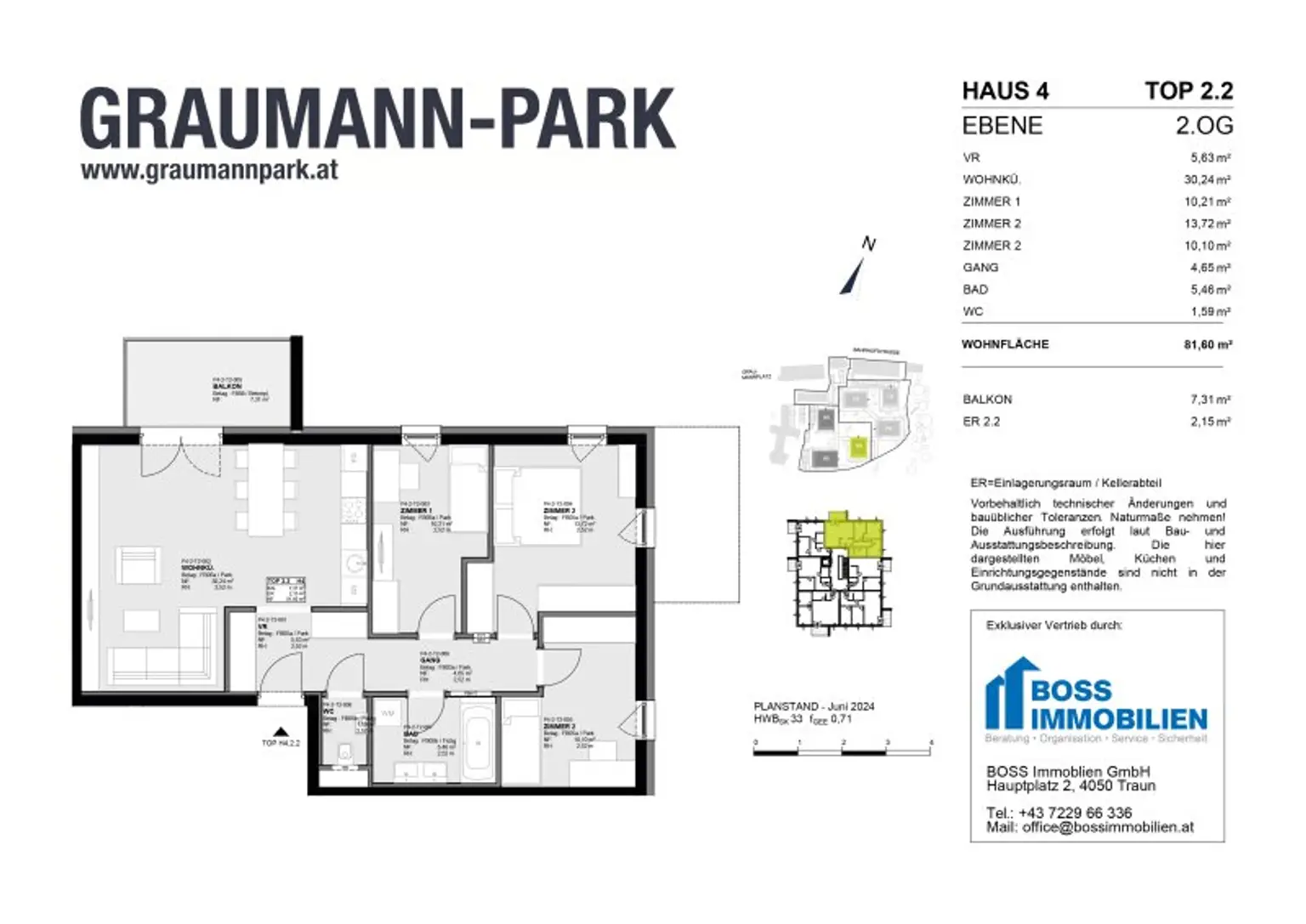 Lebenswert inmitten der Stadt: Familienwohnung mit Terrasse im Graumann-Park
