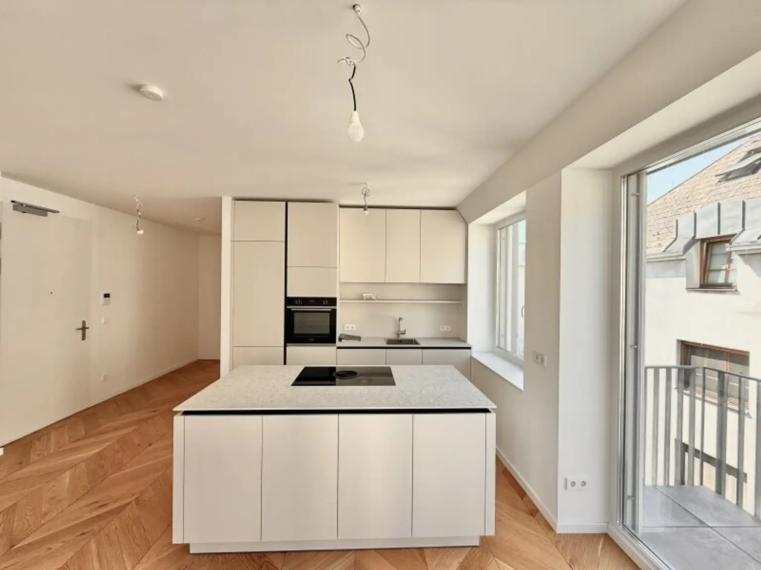 BELGHOFERHAUS 42 - Wunderschöne 3-Zimmer Wohnung in exklusivem Stadthaus inkl. Küche und Klimavorbereitung