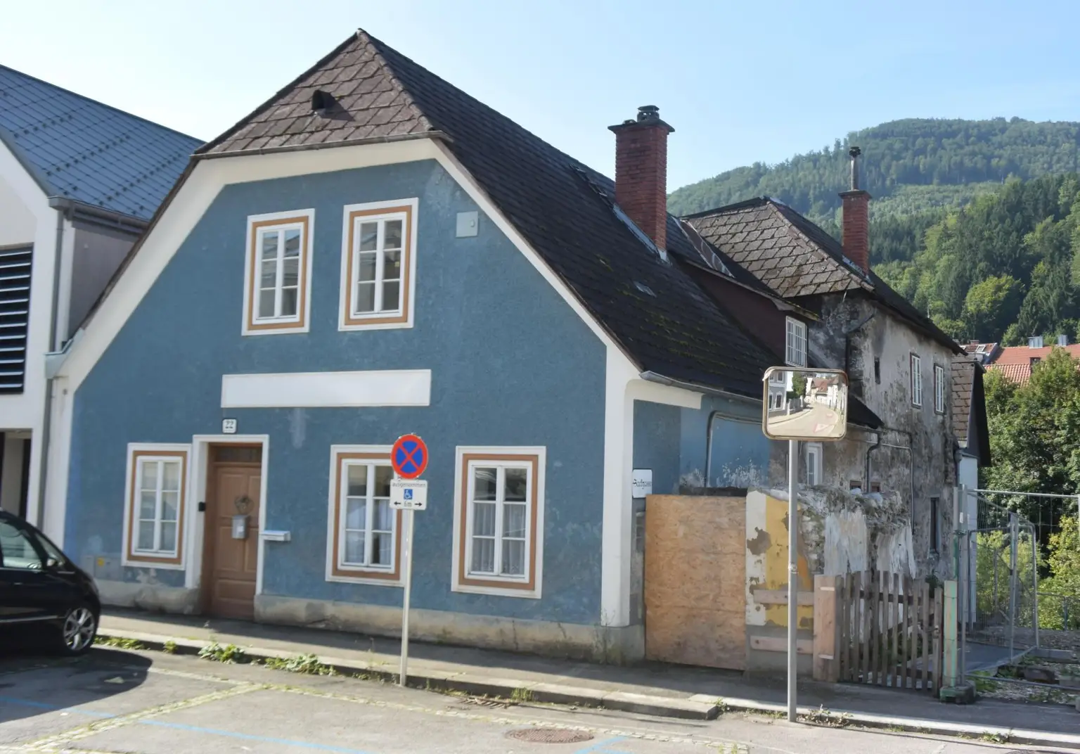 Historisches Objekt mit Ybbszugang