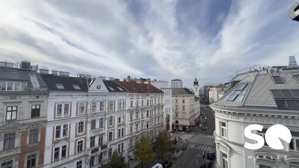 # SQ - EXKLUSIVE DACHGESCHOSSWOHNUNG IN 1030 WIEN - SEIDLGASSE - 2 ZIMMER - TOP 15
