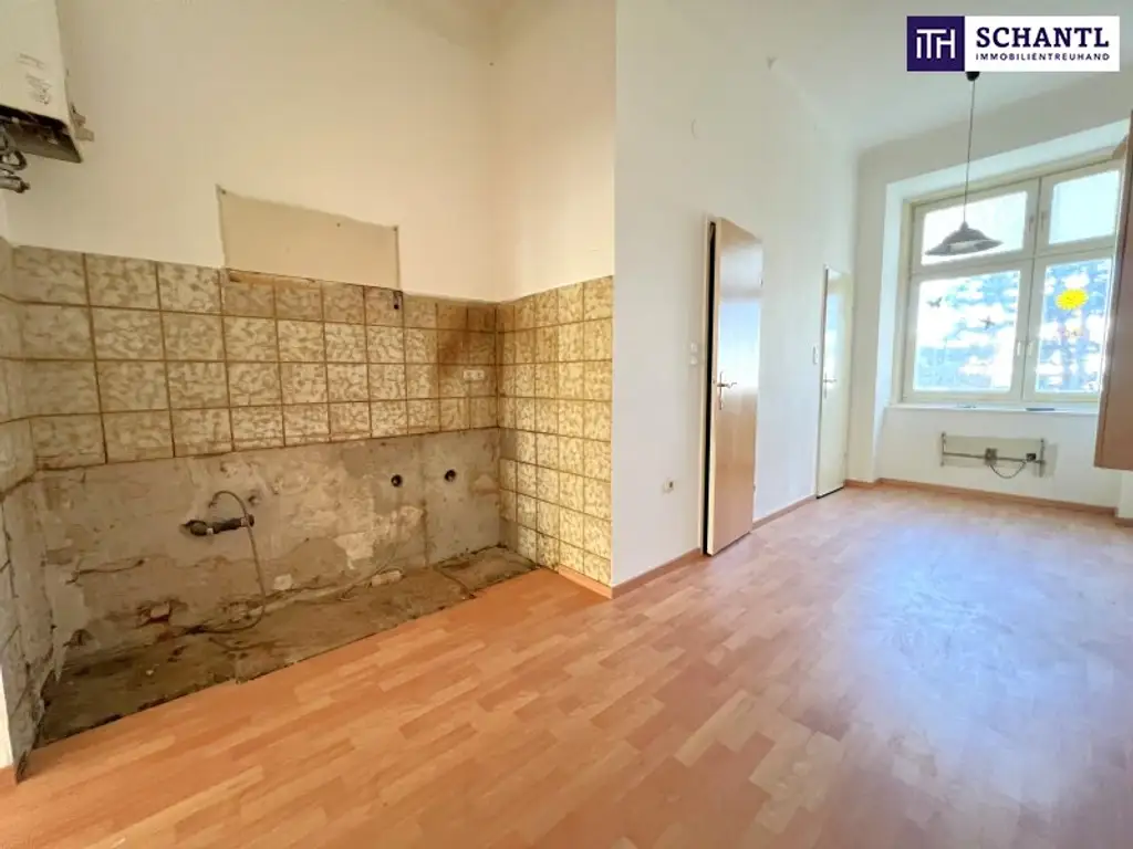 Balkon kommt! – Diese 2-Zimmer-Rarität hat alles: Charme, Licht & Potenzial!
