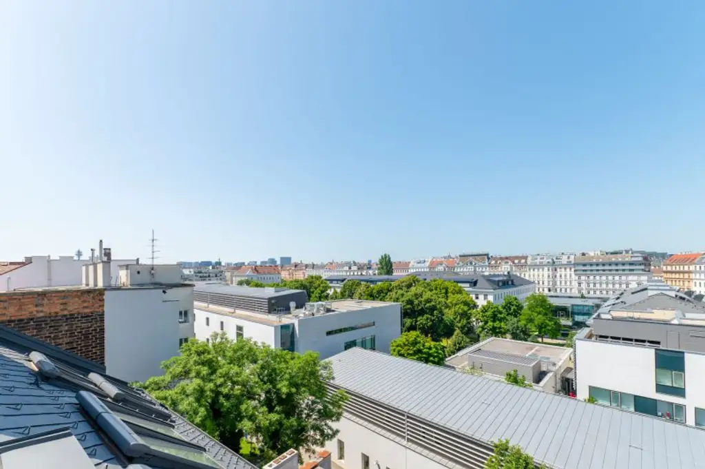 Nahe U3 Rochusgasse! 2-Zimmer-Maisonette mit exklusiver Dachterrasse zu vermieten!