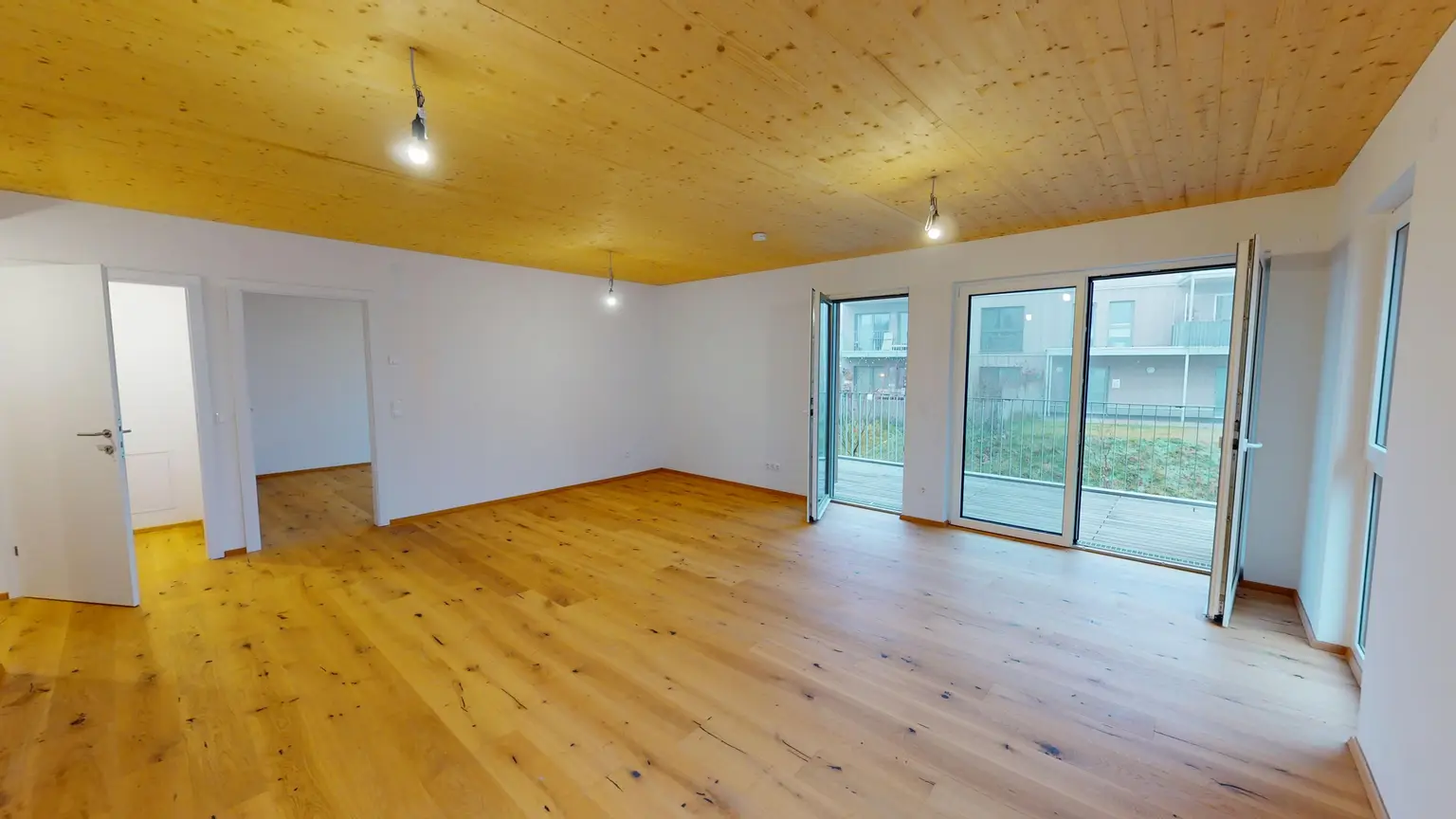 Holzbauweise I Balkonwohnung I 2 Zimmer