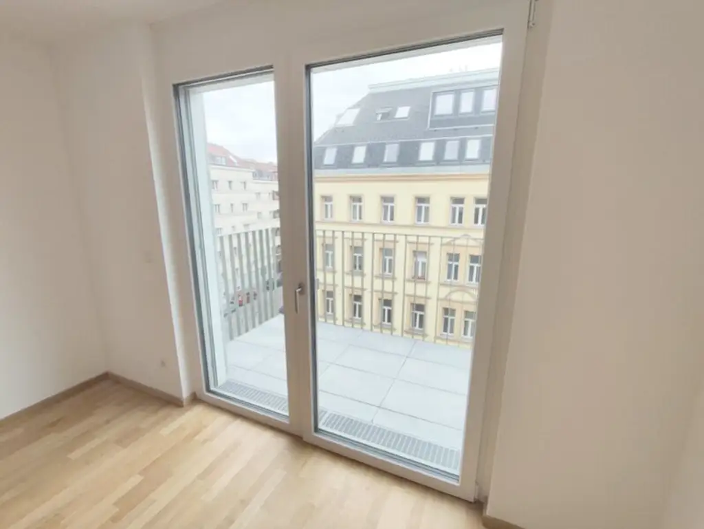 Modern wohnen in Meidling! Neubau 2-Zimmer-Erstbezug mit Balkon im 5. Liftstock - Top58