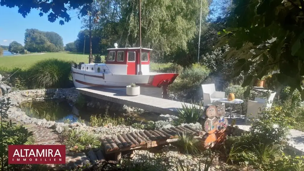 Als wäre hier eine Perlenmuschel gestrandet - Ein Leben am Donauarm