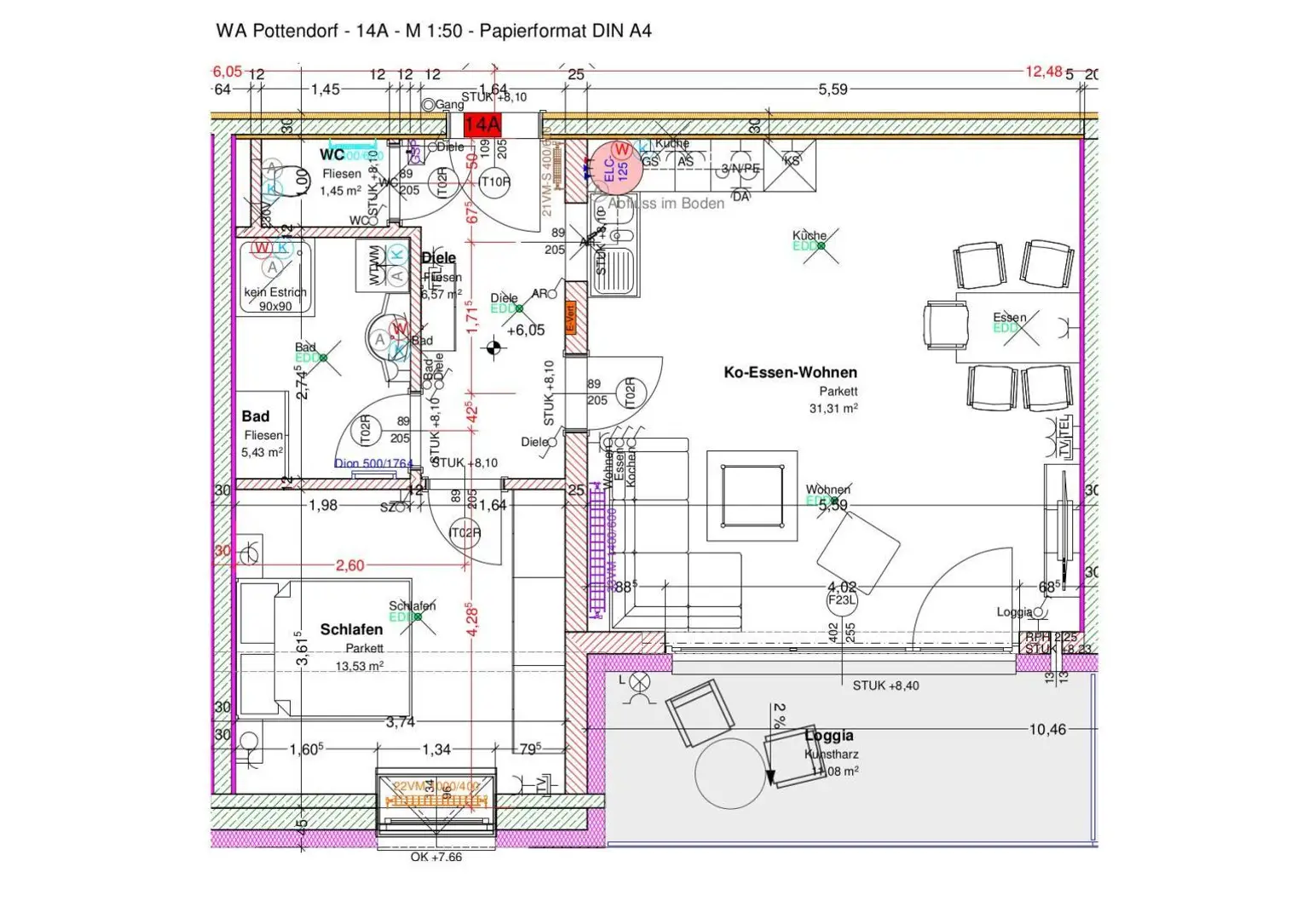 ** Barrierefreie 2 Zimmer Wohnung mit großer Loggia ! **